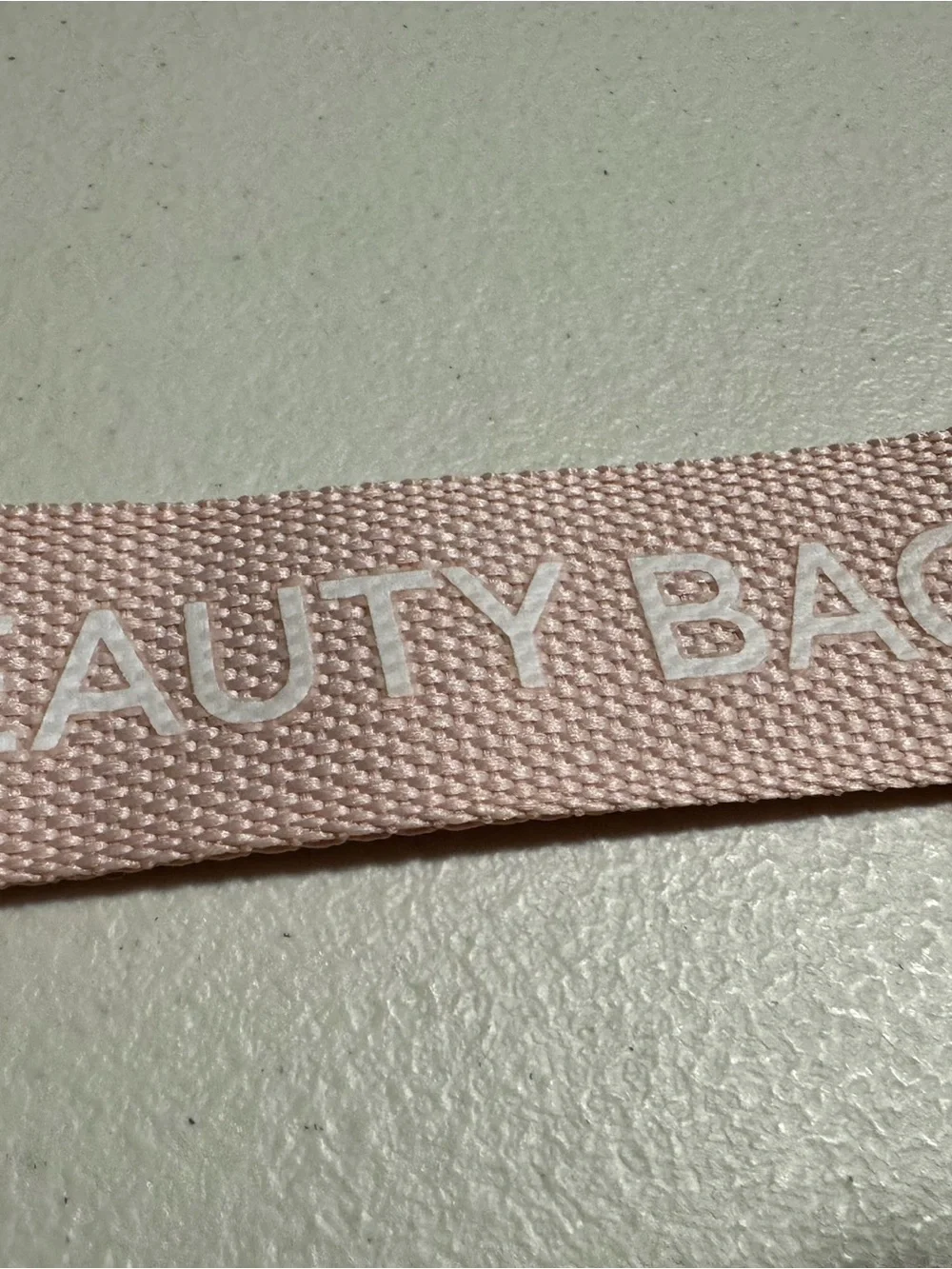 Benefit Blush Pink Faux Fur Clutch